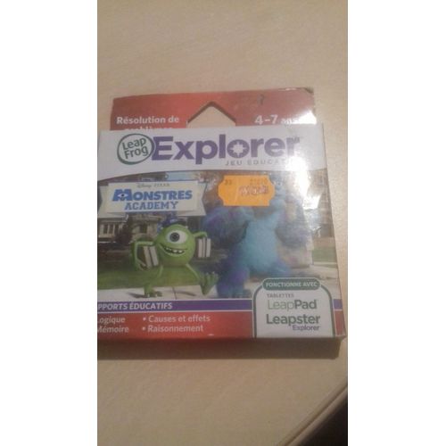 Leappad - Leapster Explorer Jeu - Monstres Academy