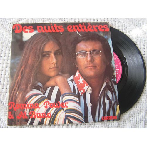 Vinyle 45 Trs - Romina Power Et Albano : Des Nuits Entières