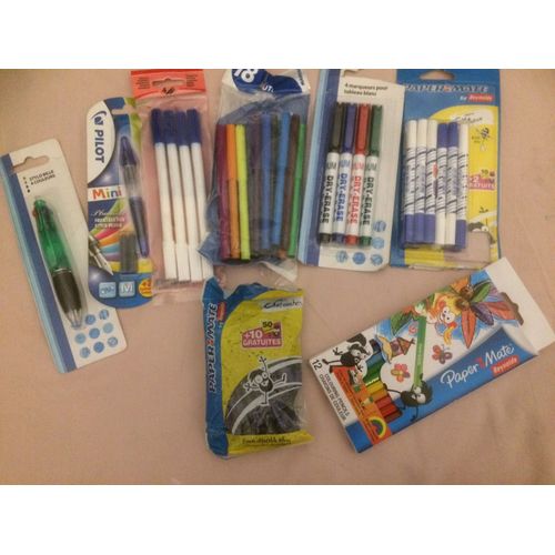 Lot De Fournitures Scolaires Diverses