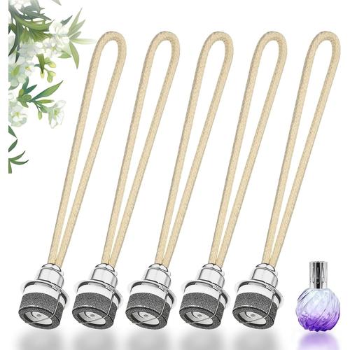 Lot de 5 mèches pour lampe à huile - Mèche de lampe à huile - Pour lampe à huile parfumée - Pour bricolage - Brûleur