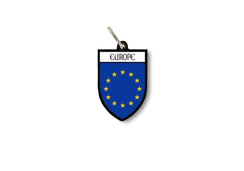 Porte Cles Clefs Cle Drapeau Collection Ville Blason Europe Ue Cee