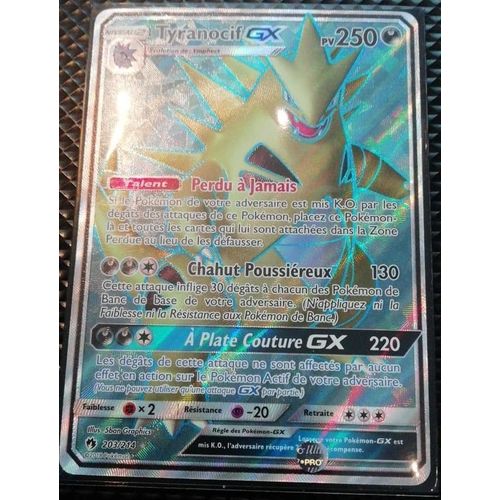 Tyranocif Gx Full Art 203/214