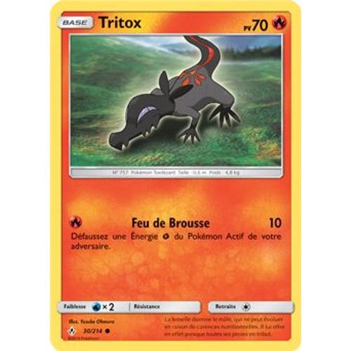 Carte Pokémon - Tritox - 30/214 - Alliance Infaillible