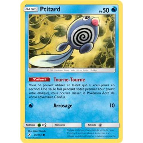 Carte Pokémon - Ptitard - 36/214 - Alliance Infaillible