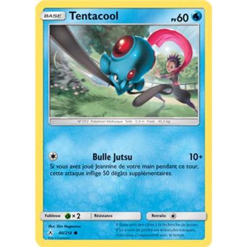 Carte Pokémon - Tentacool - 40/214 - Alliance Infaillible