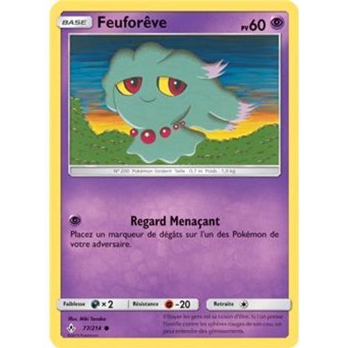 Carte Pokémon - Feuforêve - 77/214 - Alliance Infaillible