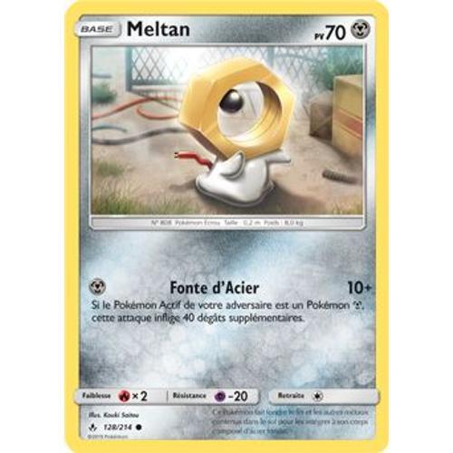 Carte Pokémon - Meltan - 128/214 - Alliance Infaillible