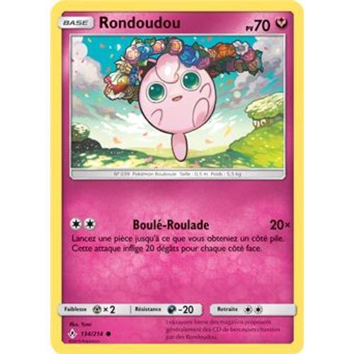 Carte Pokémon - Rondoudou - 134/214 - Alliance Infaillible