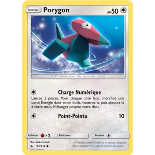 Carte Pokémon - Porygon - 154/214 - Alliance Infaillible