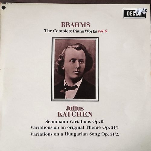 The Complete Piano Works Vol.6 Schumann Variations Op.9, Variations On An Original Theme Op.21/1, Variations On A Hungarian Song Op.21/2