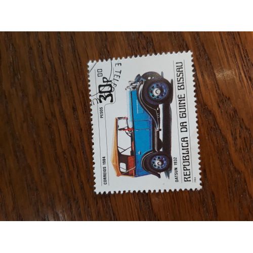 Timbre Voiture Automobile Guinée Tp8
