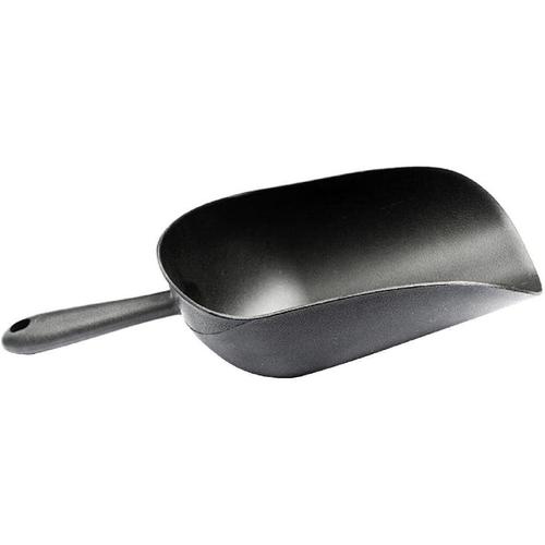 Noire Pelle à charbon légère pour barbecue - Cuillère multifonction en plastique de qualité pratique - Petite pelle en plastique noire - Outil de cuisine en plastique - Pelle à charbon pour barbecue