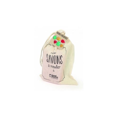 Graine Creative Sachet 100% Coton Mon Atelier Savon - Pierres Precieuses
