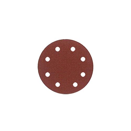 15 lots de 8 disques auto-agrippant corindon semi-vrac - D. 125 mm Gr. 40 - 8 trous pour bois et métaux - 12508.81 - Le