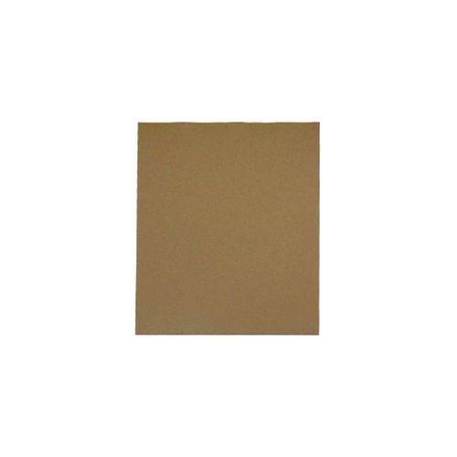Lot de 4 feuilles papier de verre silex 230 x 280 mm Gr. 120 pour bois - PV.03 - Leman