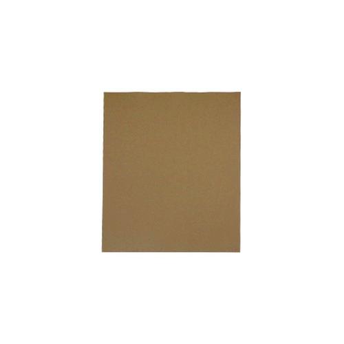 Lot de 4 feuilles papier de verre silex 230 x 280 mm Gr. 80 pour bois - PV.02 - Leman