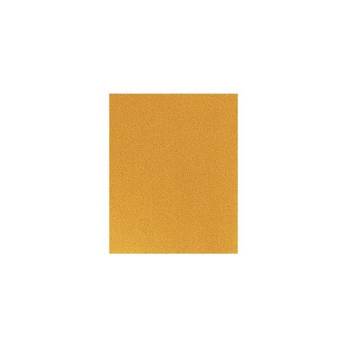 Lot de 50 feuilles papier corindon orange 230 x 280 mm Gr. 80 pour bois et métal - PO080 - Leman