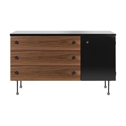 Gubi Commode Grossman Dresser 3 "62-Series" (Noyer - Bois)