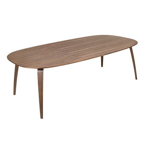 Gubi Table Elliptique Dining Table (Noyer - Bois)