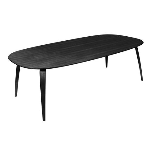 Gubi Table Elliptique Dining Table (Frêne Noir - Bois)