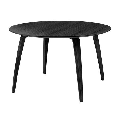 Gubi Table Ronde Dining Table (Frêne Noir - Bois)
