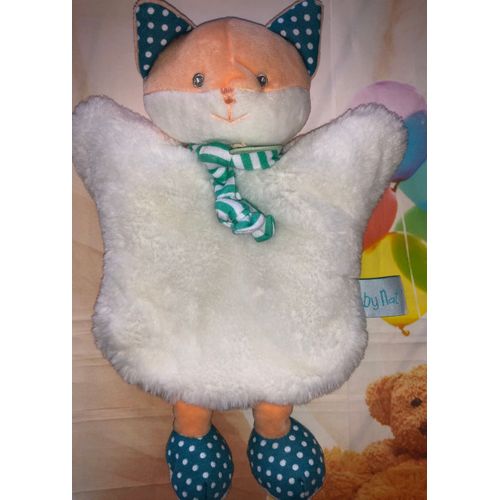 Doudou Marionnette Renard Doullettes Les Poupis Baby Nat Peluche Naissance Chien Loup Babynat