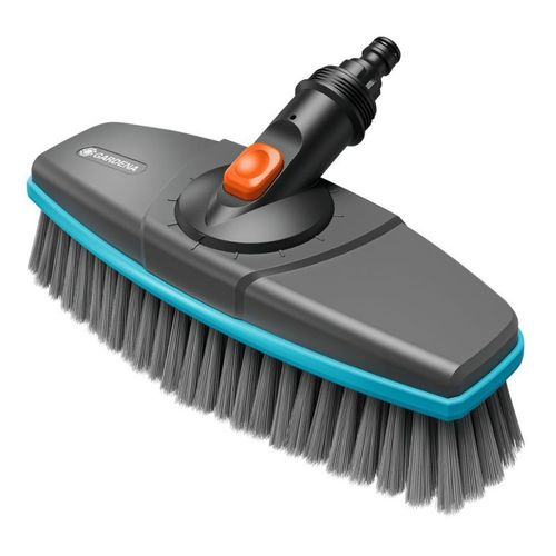 Brosse à manche souple, poils doux, pour grandes surfaces délicates Cleansystem GARDENA 18810-20