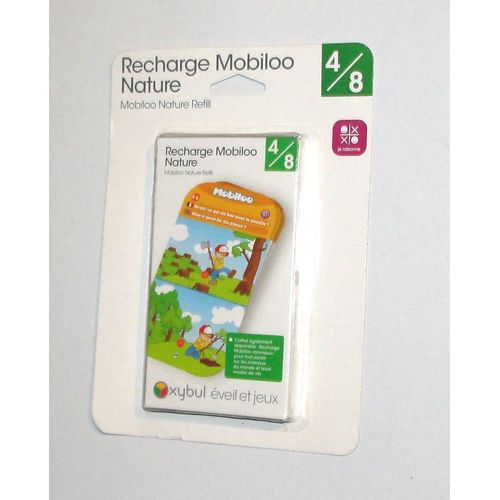 Recharge De 24 Cartes Mobiloo Nature Recto Verso