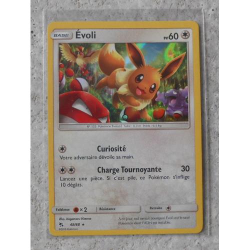 Carte pokemon - Evoli - 49/68 - sl11,5 - Destinées occultes