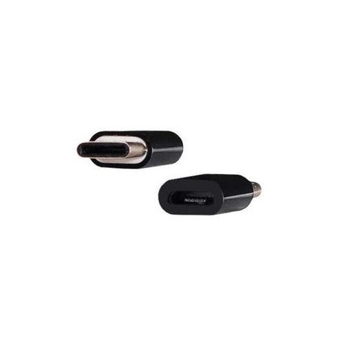 Adaptateur micro USB type C Noir