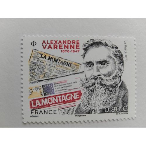 Timbre Alexandre Varenne 2019