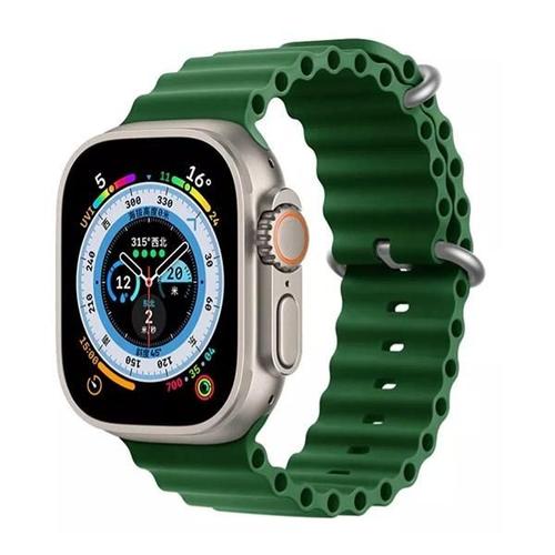 Bracelet Silicone Ocean Waves Phonecare Pour Apple Watch Series 3 - 42mm - Vert