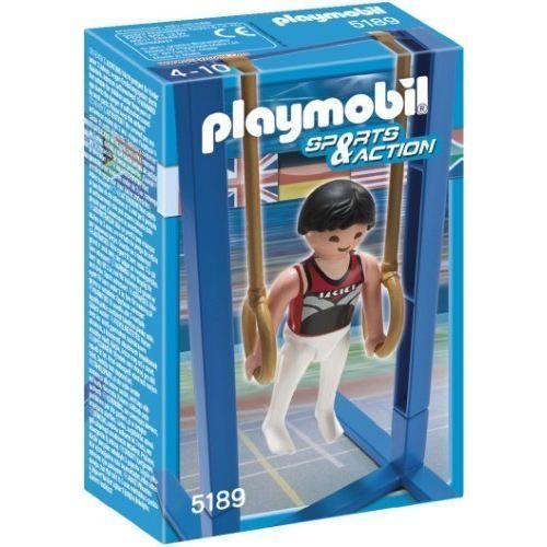 Playmobil Sports Et Action 5189 - Gymnaste Et Anneaux