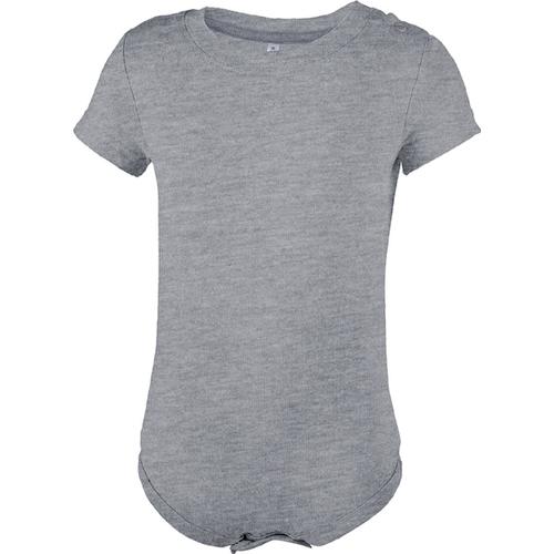 Body B?B? Col Rond Jambes Manches Courtes - K831 - Gris
