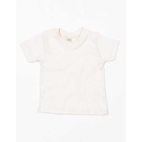 T-Shirt B?B? Coton Organic Manches Courtes - Bz02 - Beige Naturel