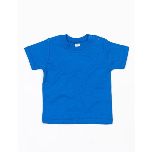 T-Shirt B?B? Coton Organic Manches Courtes - Bz02 - Bleu Cobalt