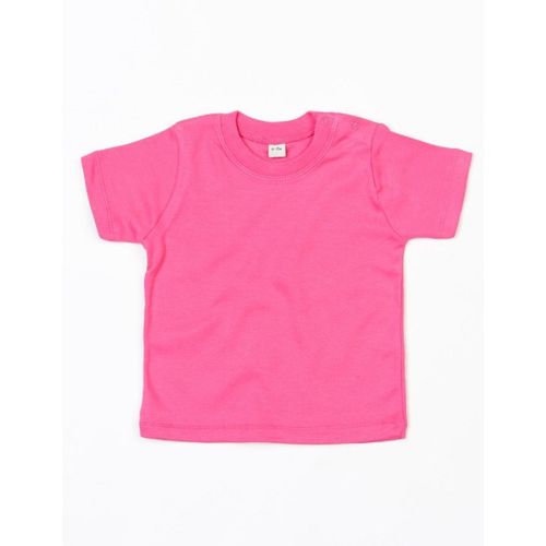 T-Shirt B?B? Coton Organic Manches Courtes - Bz02 - Rose Fuchsia