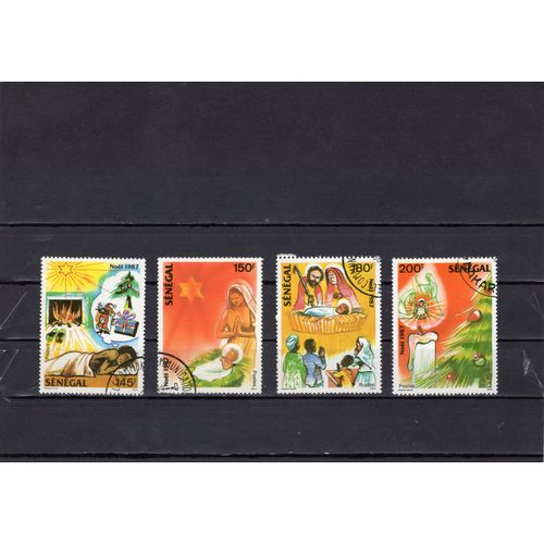 Timbres-Poste Du Sénégal (Noël)