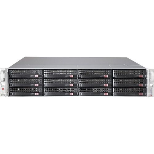 Supermicro SC826 BE1C-R920LPB - Montable sur rack 2U - Extended ATX améliorée - SATA/SAS - hot-swap 920 Watt - noir