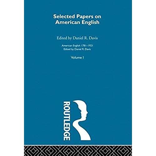 Select Papers American English (American English 1781-1921)