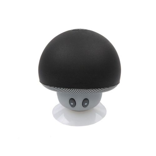 Enceinte Champignon Bluetooth pour SAMSUNG Galaxy Fold Smartphone Ventouse Haut-Parleur Micro Mini - NOIR