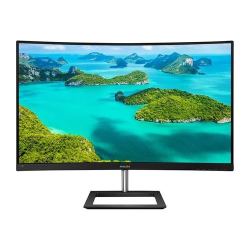 Philips E-line 328E1CA - Écran LED - incurvé - 32" (31.5" visualisable) - 3840 x 2160 4K @ 60 Hz - VA - 250 cd/m² - 2500:1 - 4 ms - 2xHDMI, DisplayPort - haut-parleurs - noir texturé