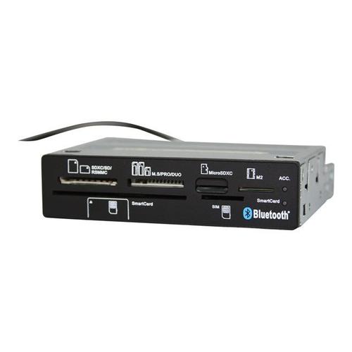 CoolBox CR650-BT - Lecteur de carte - 3,5 po (MS, MS PRO, MMC, SD, SM, MS Duo, microSD, carte SIM, MS Micro, SDXC) - USB 2.0