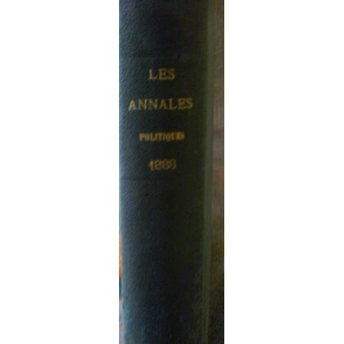 Les Annales Politiques Et Litteraires 1888