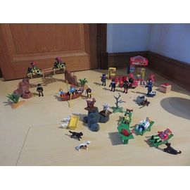 Différentes Scènes De Vie Avec Des Playmobil