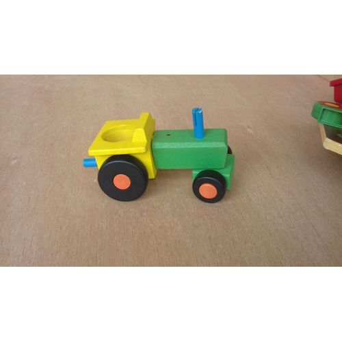 Tracteur En Bois