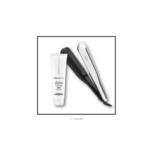 L'oréal Professionnel Steampod 3.0 Lisseur + Crème Cheveux Épais