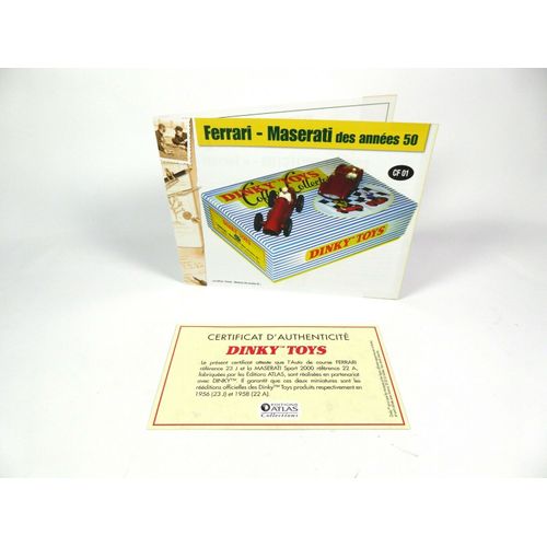 Coffret Collector Vide Cf-01 Ferrari Maserati Dinky Atlas Neuf-Dinky Toys