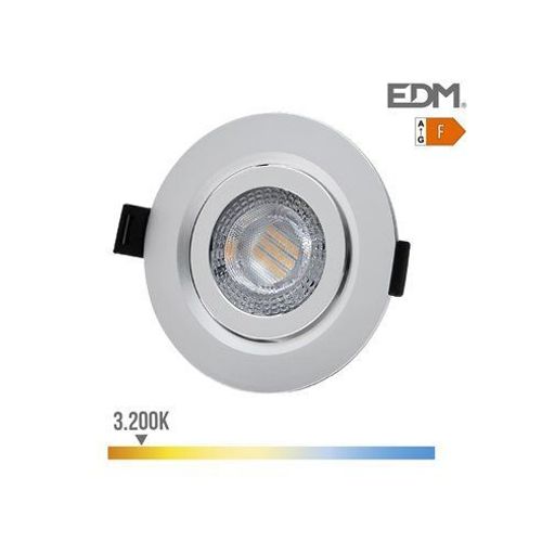 Ged 31642 | Anneau Encastré Led 9w 806lm 3200k Rond Chrome