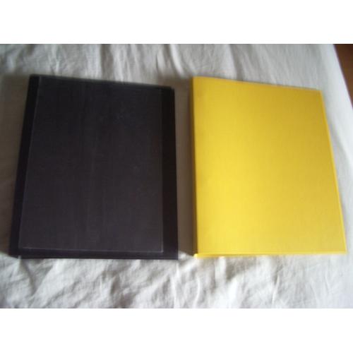 Lot De 2 Classeurs Format A4 Rigides